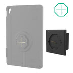 RAM-GDS-DOCK-W8-POEU:RAM-GDS-DOCK-W8-POEU_1:GDS® Uni-Conn™ Powered Low Profile Wall Dock with PoE (European Outlets)