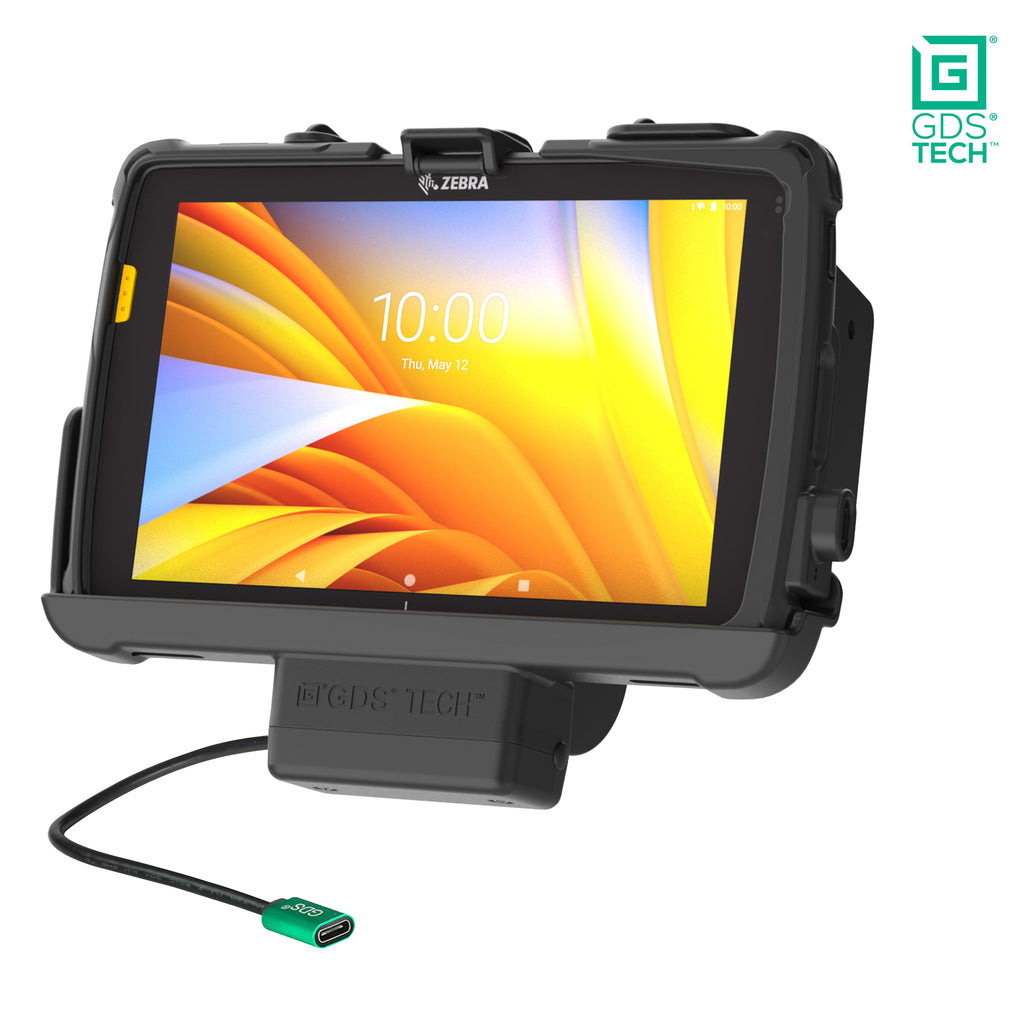 RAM-GDS-DOCK-ZE20PU:RAM-GDS-DOCK-ZE20PU_1:GDS® Powered Dock for Zebra ET401 & ET4x 8" with IntelliSkin®