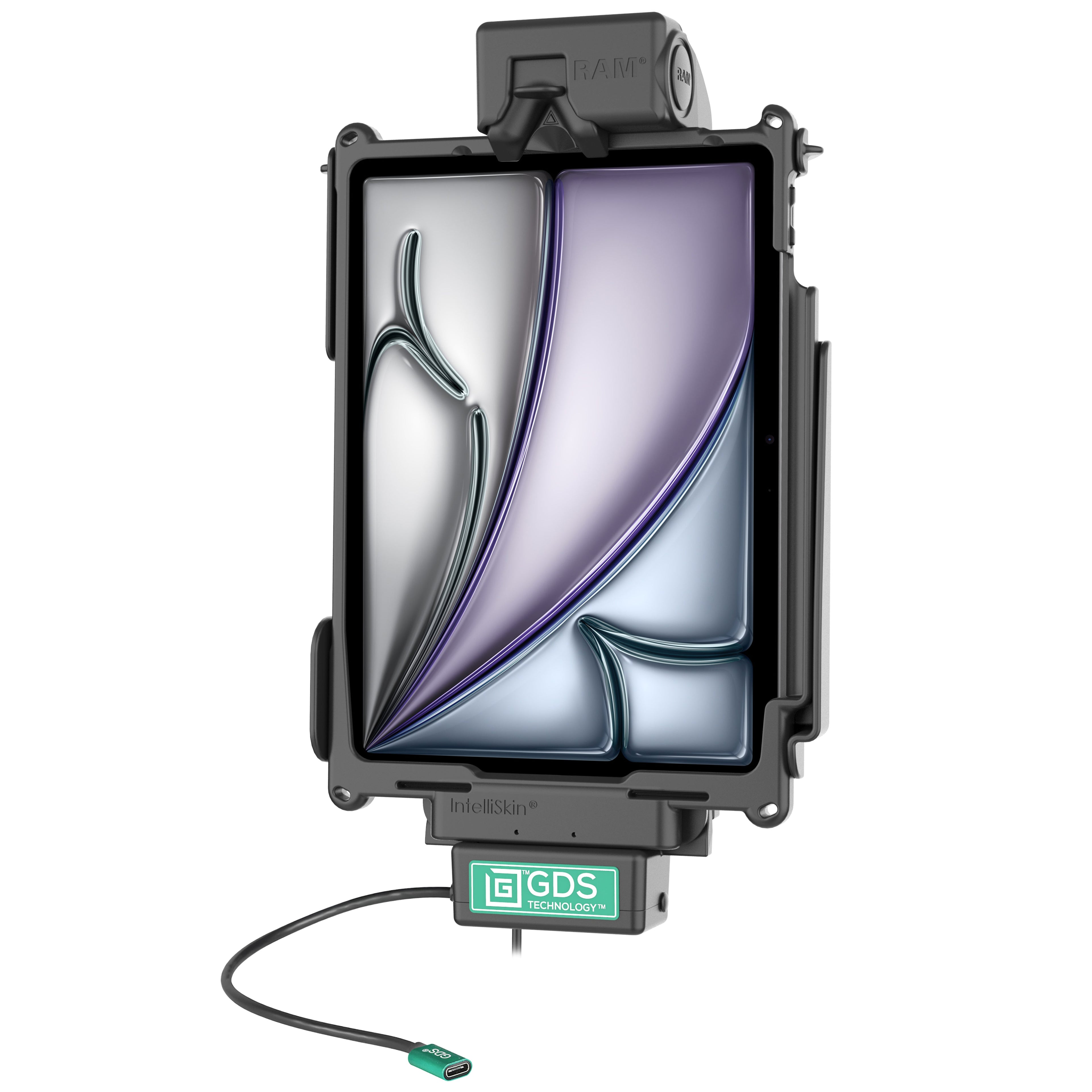 RAM-GDS-DOCKF-AP32CPU:RAM-GDS-DOCKF-AP32CPU_1:GDS® Cool-Dock™ for Apple iPad 10th & 11th Gen, Pro 11 & Air 11