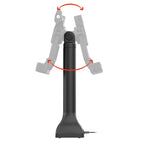 RAM-GDS-DOCKL-D11-14-U4C:RAM-GDS-DOCKL-D11-14-U4C_1:GDS® Uni-Conn™ 14" Locking Pedestal Dock with USB-C