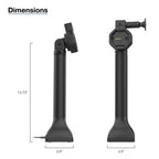 RAM-GDS-DOCKL-D11-14-U5C:RAM-GDS-DOCKL-D11-14-U5C_1:GDS® Uni-Conn™ Powered 7" Locking Pedestal Dock with USB-C