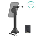 RAM-GDS-DOCKL-D11-14-U5E:RAM-GDS-DOCKL-D11-14-U5E_1:GDS® Uni-Conn™ Powered 14" Locking Pedestal Dock with PoE