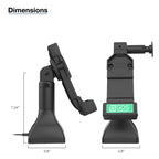 RAM-GDS-DOCKL-D11-7-U4C:RAM-GDS-DOCKL-D11-7-U4C_1:GDS® Uni-Conn™ 7" Locking Pedestal Dock with USB-C