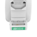 RAM-GDS-DOCKL-D14-U4C-2A-GRY:RAM-GDS-DOCKL-D14-U4C-2A-GRY_1:GDS® Uni-Conn™ Locking Tilt & Swivel Dock with USB-C + Data - ...