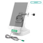 RAM-GDS-DOCKL-D14-U4C-GRY:RAM-GDS-DOCKL-D14-U4C-GRY_1:GDS® Uni-Conn™ Locking Tilt & Swivel Dock with USB-C - Gray