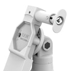 RAM-GDS-DOCKL-D14-U4C-GRY:RAM-GDS-DOCKL-D14-U4C-GRY_1:GDS® Uni-Conn™ Locking Tilt & Swivel Dock with USB-C - Gray