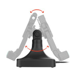 RAM-GDS-DOCKL-D14-U4C:RAM-GDS-DOCKL-D14-U4C_1:GDS® Uni-Conn™ Locking Tilt & Swivel Dock with USB-C