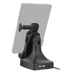 RAM-GDS-DOCKL-D14-U4E-2A:RAM-GDS-DOCKL-D14-U4E-2A_1:GDS® Uni-Conn™ Locking Tilt & Swivel Dock with PoE + Data