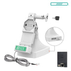 RAM-GDS-DOCKL-D14-U4E-GRY:RAM-GDS-DOCKL-D14-U4E-GRY_1:GDS® Uni-Conn™ Locking Tilt & Swivel Dock with PoE - Gray
