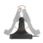 RAM-GDS-DOCKL-D14-U4E:RAM-GDS-DOCKL-D14-U4E_1:GDS® Uni-Conn™ Locking Tilt & Swivel Dock with PoE