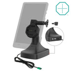 RAM-GDS-DOCKL-D14-U5C-2A:RAM-GDS-DOCKL-D14-U5C-2A_1:GDS® Uni-Conn™ Powered Locking Tilt & Swivel Dock with USB-C + Data