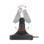 RAM-GDS-DOCKL-D14-U5C-2A:RAM-GDS-DOCKL-D14-U5C-2A_1:GDS® Uni-Conn™ Powered Locking Tilt & Swivel Dock with USB-C + Data
