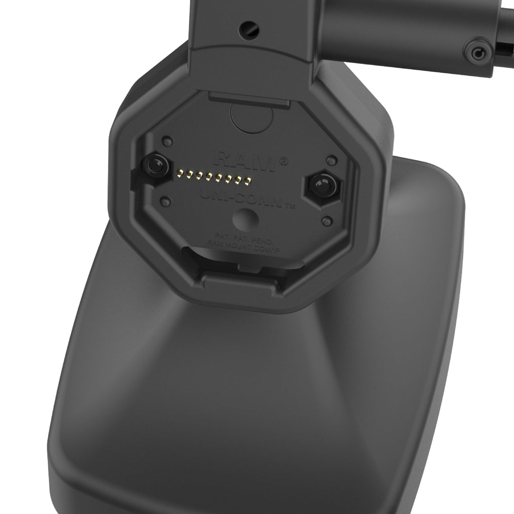 RAM-GDS-DOCKL-D14-U5C-2A:RAM-GDS-DOCKL-D14-U5C-2A_1:GDS® Uni-Conn™ Powered Locking Tilt & Swivel Dock with USB-C + Data