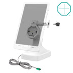 RAM-GDS-DOCKL-D14-U5C-GRY:RAM-GDS-DOCKL-D14-U5C-GRY_1:GDS® Uni-Conn™ Powered Locking Tilt & Swivel Dock with USB-C - Gray