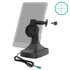 RAM-GDS-DOCKL-D14-U5C:RAM-GDS-DOCKL-D14-U5C_1:GDS® Uni-Conn™ Powered Locking Tilt & Swivel Dock with USB-C
