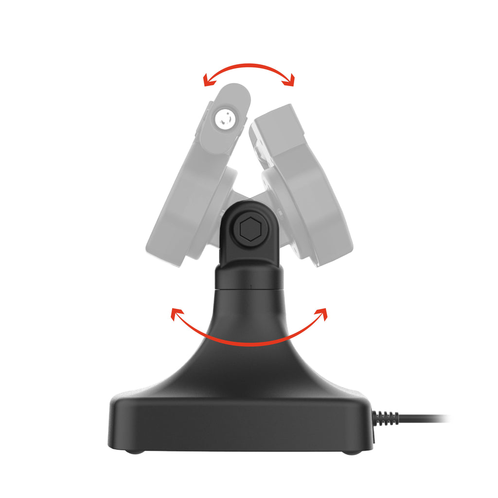 RAM-GDS-DOCKL-D14-U5C:RAM-GDS-DOCKL-D14-U5C_1:GDS® Uni-Conn™ Powered Locking Tilt & Swivel Dock with USB-C