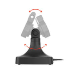 RAM-GDS-DOCKL-D14-U5C:RAM-GDS-DOCKL-D14-U5C_1:GDS® Uni-Conn™ Powered Locking Tilt & Swivel Dock with USB-C