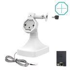 RAM-GDS-DOCKL-D14-U5E-GRY:RAM-GDS-DOCKL-D14-U5E-GRY_1:GDS® Uni-Conn™ Powered Locking Tilt & Swivel Dock with PoE - Gray