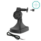 RAM-GDS-DOCKL-D14-U5E:RAM-GDS-DOCKL-D14-U5E_1:GDS® Uni-Conn™ Powered Locking Tilt & Swivel Dock with PoE