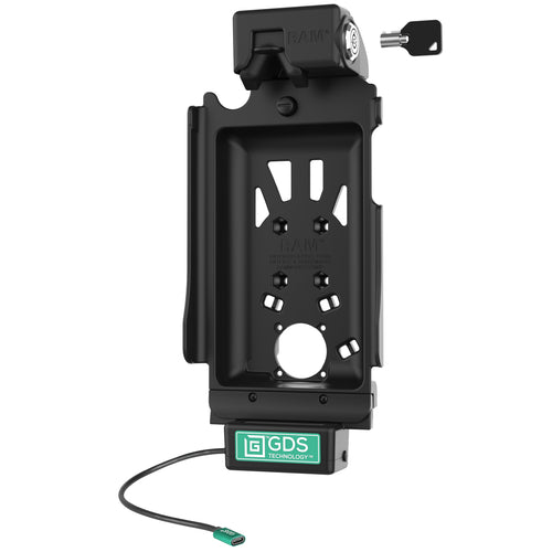 RAM-GDS-DOCKL-SAM55CPU:RAM-GDS-DOCKL-SAM55CPU_1:Locking GDS® Tough-Dock™ for Samsung Tab A 8.0 (2019) SM-T290 & T-295