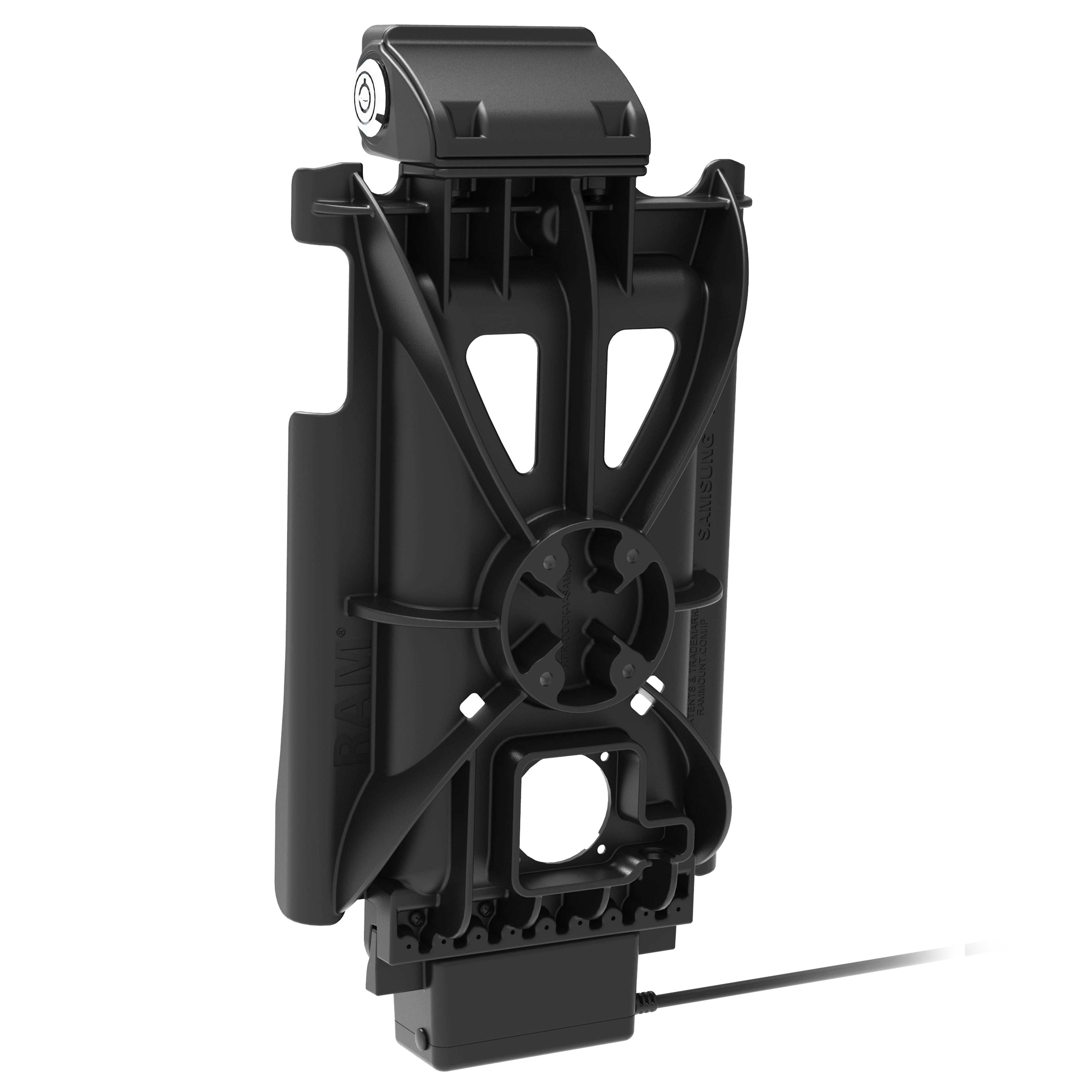 RAM-GDS-DOCKL-SAM65CPU:RAM-GDS-DOCKL-SAM65CPU_1:Locking GDS® Tough-Dock™ for Samsung Tab A 10.1 SM-T510