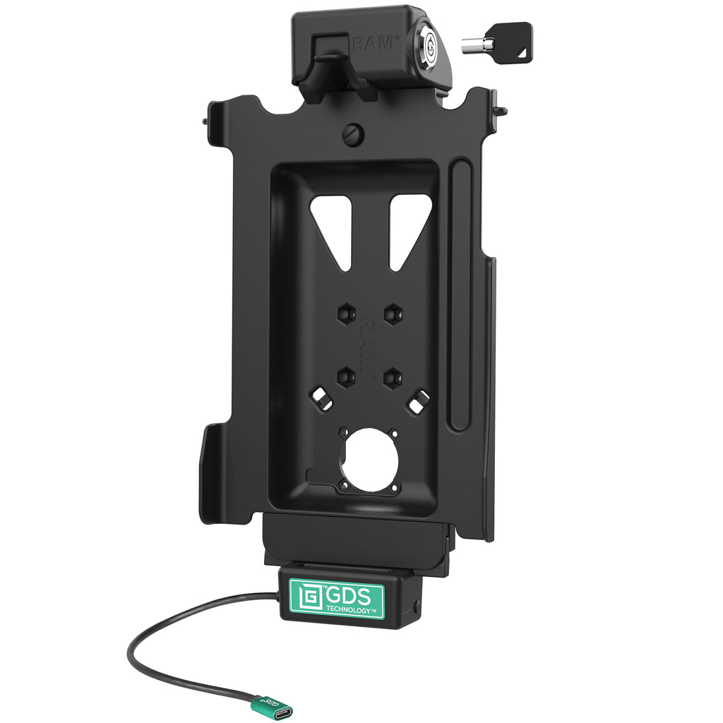 RAM-GDS-DOCKL-SAM76CPU:RAM-GDS-DOCKL-SAM76CPU_1:Locking GDS® Tough-Dock™ for Samsung Tab S7, S9, S9 FE/S10 FE & S10 Lite