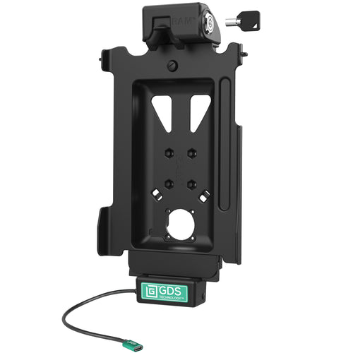 RAM-GDS-DOCKL-SAM76CPU:RAM-GDS-DOCKL-SAM76CPU_1:Locking GDS® Tough-Dock™ for Samsung Tab S7, S9, S9 FE/S10 FE & S10 Lite