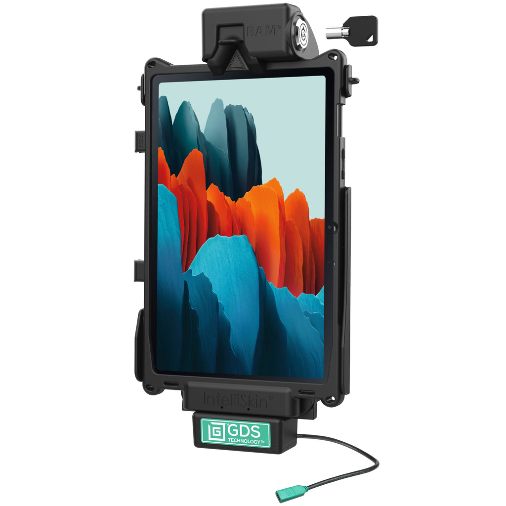 RAM-GDS-DOCKL-SAM76CU:RAM-GDS-DOCKL-SAM76CU_1:Locking GDS® Tough-Dock™ with USB-C 3.1 for Samsung Tab S7, S9 & S9 FE