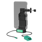 RAM-GDS-DOCKL-U4CD2U:RAM-GDS-DOCKL-U4CD2U_1:GDS® Uni-Conn™ Locking Dock + Dual USB-A with Release Button