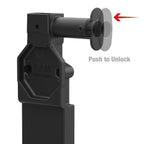 RAM-GDS-DOCKL-U4CD2U:RAM-GDS-DOCKL-U4CD2U_1:GDS® Uni-Conn™ Locking Dock + Dual USB-A with Release Button