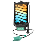 RAM-GDS-DOCKL-V10-OMT3CD2U:RAM-GDS-DOCKL-V10-OMT3CD2U_1:GDS® Vehicle Dock + Dual USB-A for iPad mini (A17 Pro) & mini 6