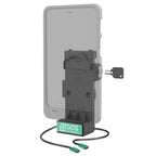 RAM-GDS-DOCKL-V12-U1CP-CU:RAM-GDS-DOCKL-V12-U1CP-CU_1:GDS® Uni-Conn™ Locking Spring Loaded Power + Single USB-C Dock