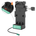 RAM-GDS-DOCKL-V12-U1CPHU:RAM-GDS-DOCKL-V12-U1CPHU_1:GDS® Uni-Conn™ Locking Spring Loaded Powered Dock - Heated Pins