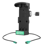 RAM-GDS-DOCKL-V12-ZE16CPDHU:RAM-GDS-DOCKL-V12-ZE16CPDHU_1:GDS® Locking Powered Dock + USB-A for Zebra EC50/55 - Heated Pins