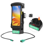 RAM-GDS-DOCKL-V12-ZE35CPDHU:RAM-GDS-DOCKL-V12-ZE35CPDHU_1:GDS® Locking Powered Dock + USB-A for Zebra TC73/78 - Heated Pins
