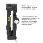 RAM-GDS-DOCKL-V12-ZE35CPDHU:RAM-GDS-DOCKL-V12-ZE35CPDHU_1:GDS® Locking Powered Dock + USB-A for Zebra TC73/78 - Heated Pins