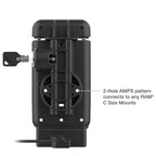 RAM-GDS-DOCKL-V15-AP4850U:RAM-GDS-DOCKL-V15-AP4850U_1:GDS® Powered Locking Dock for iPhone 16 & 16 Pro with IntelliSkin®