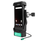 RAM-GDS-DOCKL-V15-CU:RAM-GDS-DOCKL-V15-CU_1:GDS® Powered Locking Vehicle Dock for Honeywell CT37 with IntelliSkin®