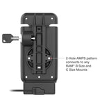 RAM-GDS-DOCKL-V15-SAM103U:RAM-GDS-DOCKL-V15-SAM103U_1:GDS® Locking Vehicle Dock for Samsung Galaxy S25 Ultra with IntelliS...