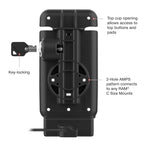 RAM-GDS-DOCKL-V15-SAM84-CU:RAM-GDS-DOCKL-V15-SAM84-CU_1:GDS® Vehicle Dock for Samsung XCover7 Pro/6 Pro with USB-C Intelli...