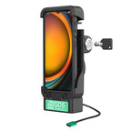 RAM-GDS-DOCKL-V15-SAM84U:RAM-GDS-DOCKL-V15-SAM84U_1:GDS® Vehicle Dock for Samsung XCover7 Pro/6 Pro with IntelliSkin®