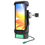 RAM-GDS-DOCKL-V15-ZE37U:RAM-GDS-DOCKL-V15-ZE37U_1:GDS® Vehicle Dock for Zebra EM45 with IntelliSkin®