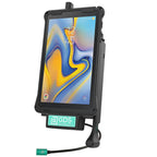 RAM-GDS-DOCKL-V2-SAM40CU:RAM-GDS-DOCKL-V2-SAM40CU_1:GDS® Vehicle Dock for the Samsung Tab A 8.0 (2018) SM-T387