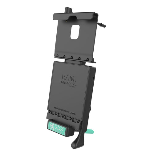 RAM-GDS-DOCKL-V2-SAM43-AUD1U:RAM-GDS-DOCKL-V2-SAM43-AUD1U_1:GDS® Vehicle Dock with Audio Cable for Samsung Tab A 10.5