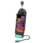 RAM-GDS-DOCKL-V3CPU:RAM-GDS-DOCKL-V3CPU_1:GDS® Locking Vehicle Phone Dock with USB Type-C 2.0 for IntelliSkin®