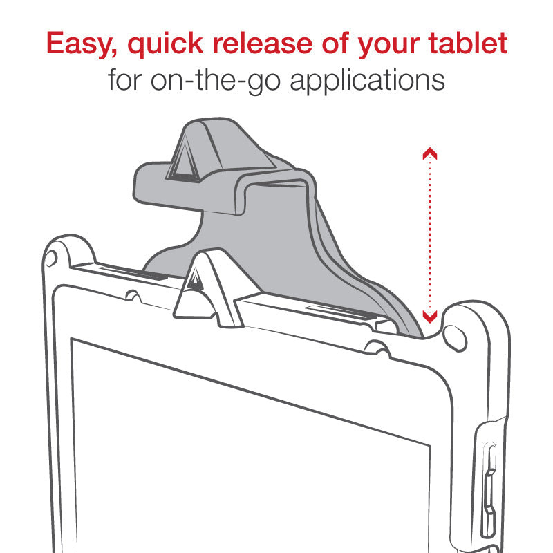 RAM-GDS-DOCKL-V9-OMT1U:RAM-GDS-DOCKL-V9-OMT1U_1:GDS® USB Type-C 3.1 Vehicle Dock for IntelliSkin® Next Gen Tablets