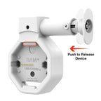 RAM-GDS-DOCKL-W5-U5-POEU-GRY:RAM-GDS-DOCKL-W5-U5-POEU-GRY_1:GDS® Uni-Conn™ Powered Locking Wall Dock with PoE - Gray