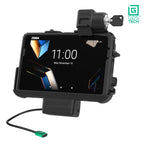 RAM-GDS-DOCKL-ZE46PU:RAM-GDS-DOCKL-ZE46PU_1:Locking GDS® Thin-Dock™ for Zebra ET401 & ET4x 8" with IntelliSkin®