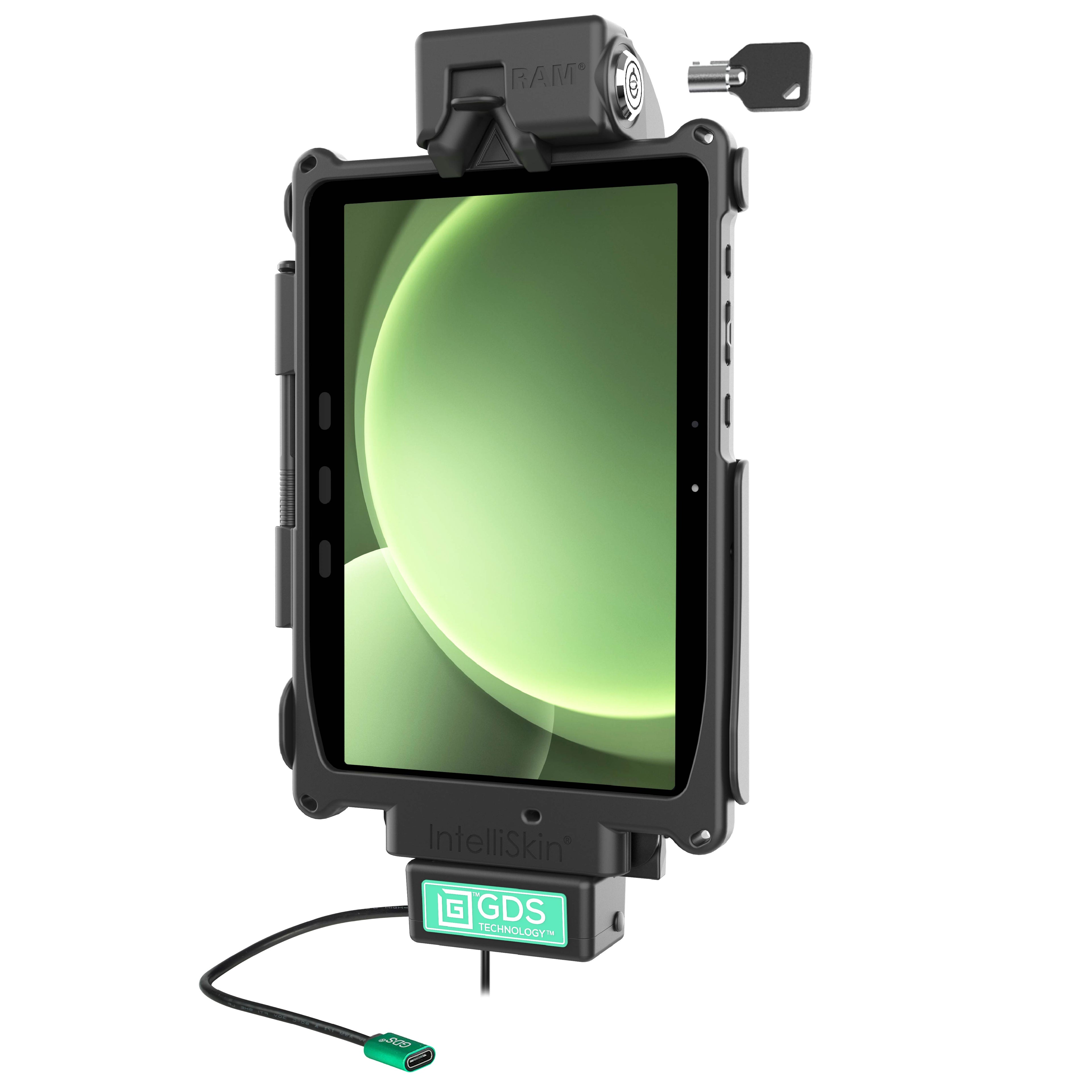 RAM-GDS-DOCKLF-SAM54NCPU:RAM-GDS-DOCKLF-SAM54NCPU_1:Locking GDS® Cool-Dock™ for Samsung Tab Active5 Pro & 4 Pro
