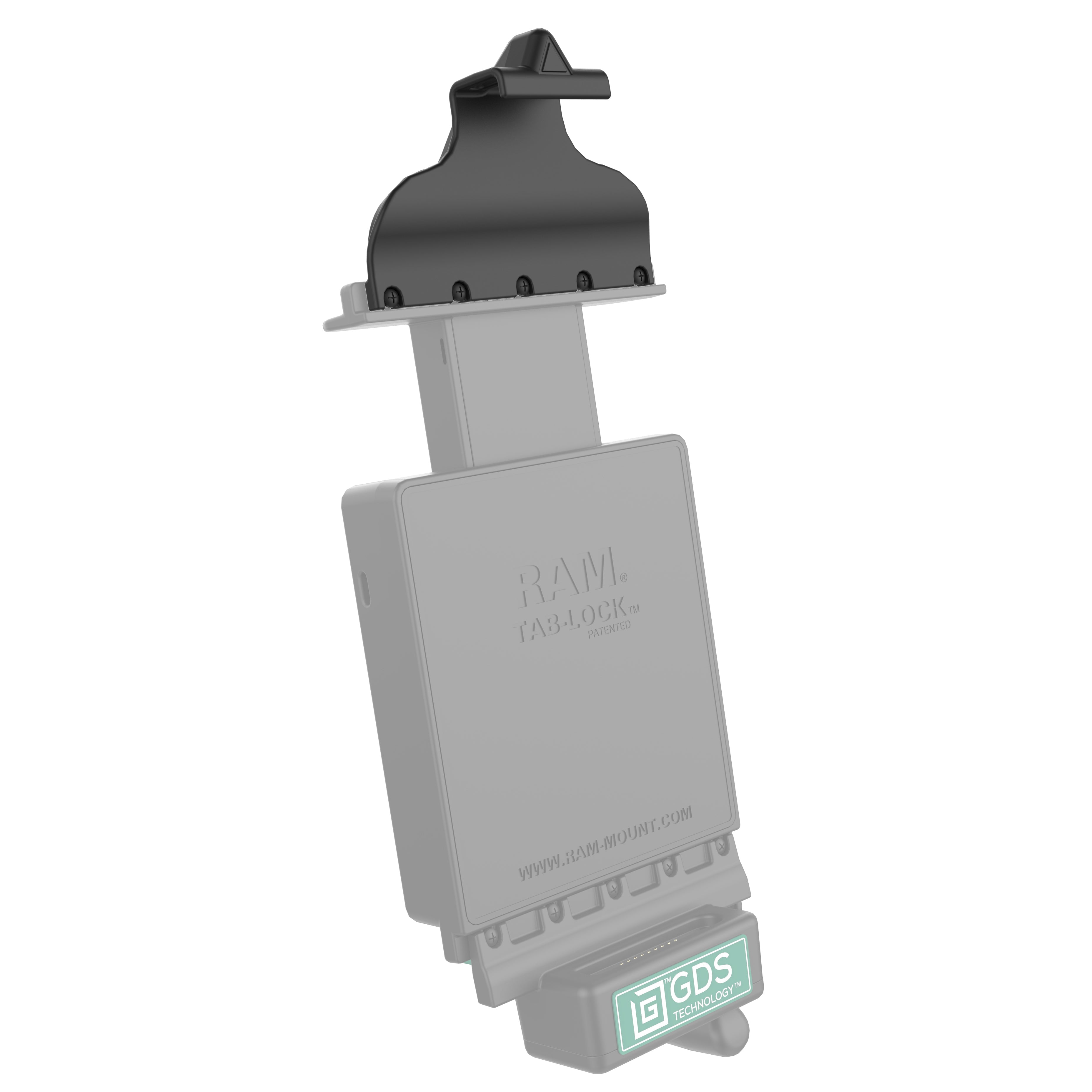 RAM-GDS-DOCKT-OMT1U:RAM-GDS-DOCKT-OMT1U_1:GDS® Vehicle Dock Standard Top Cup for IntelliSkin® Next Gen Tablets